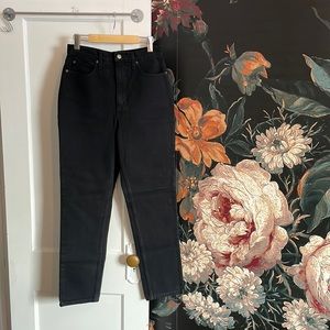 🇨🇦 Sz 28 | Iris Denim Whatta Man Jeans (Black) | NWOT